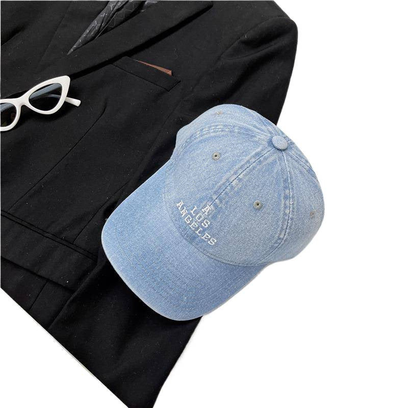 Women's Distressed Vintage Los Angeles Baseball Cap Bowlift