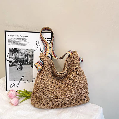 Handmade crochet shoulder bag Bowlift