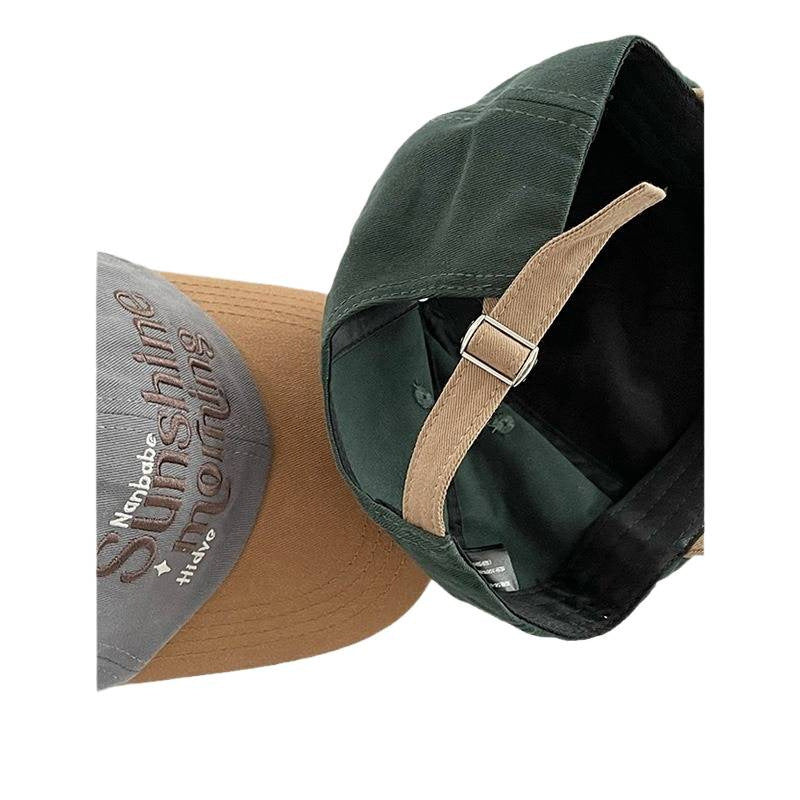 Women's Casual Adjustable Fabric Baseball Cap Bowlift