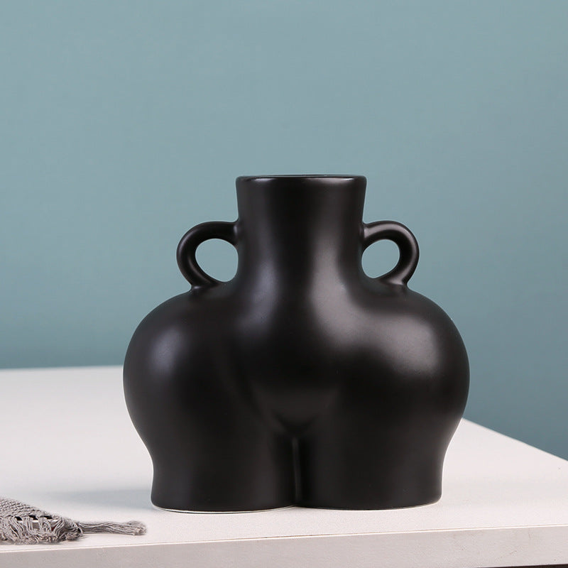 Artistic Human-Shaped Decorative Vase