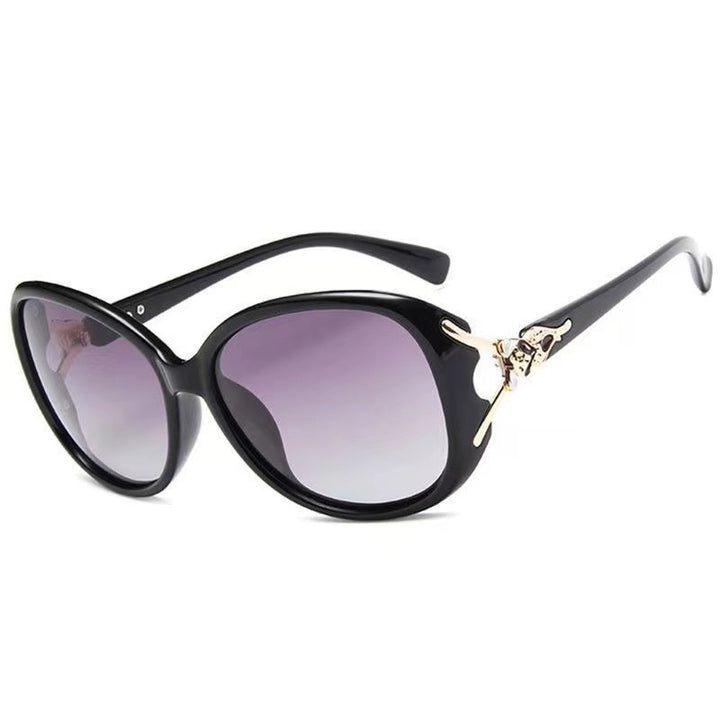 Women's Fashion Cat-Eye Sunglasses with Exclusive Metal Design Bowlift
