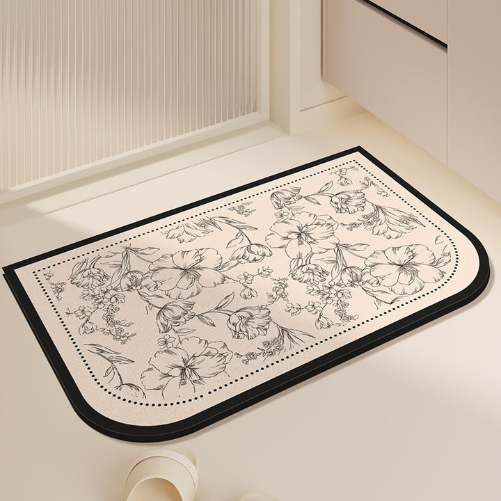 Modern Bathroom Comfort Mat Bowlift