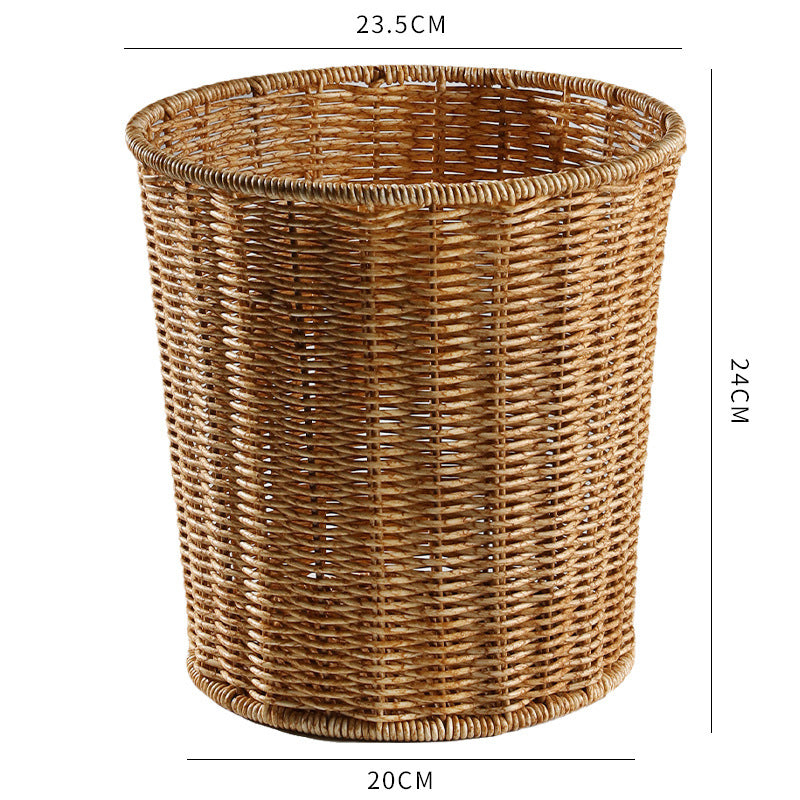 Unisex High-quality decorative storage basket with natural rattan structure Bowlift