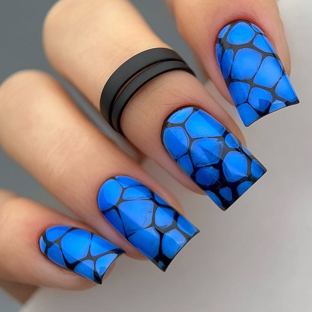 Artistic Stained Glass Nail Art Set Bowlift