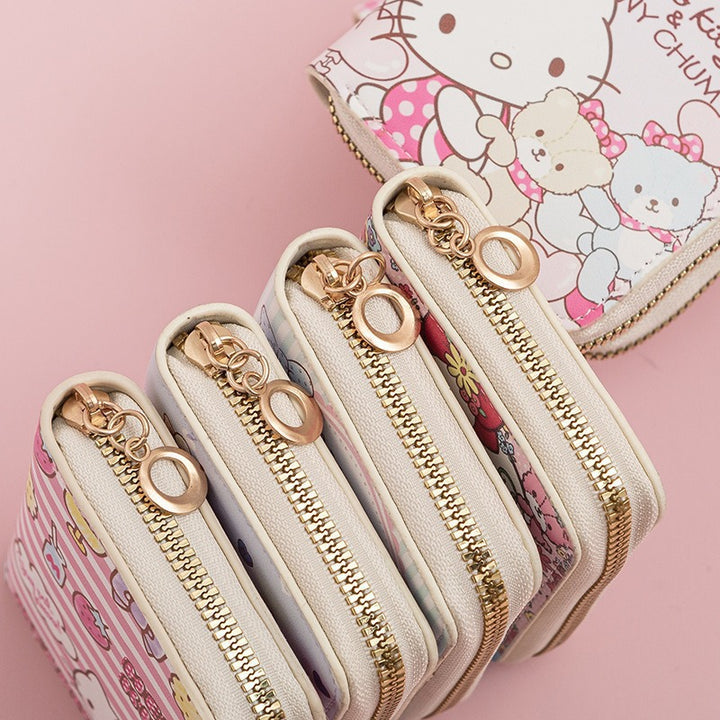 Hello Kitty-Themed Zip Around Wallet Bowlift