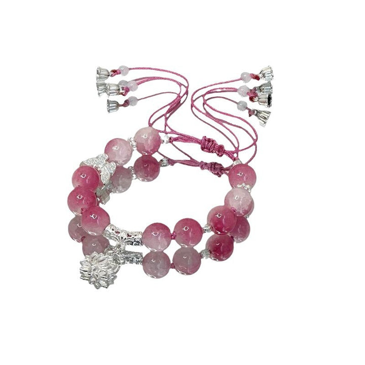 Artisan Adjustable Gemstone Bracelet Bowlift