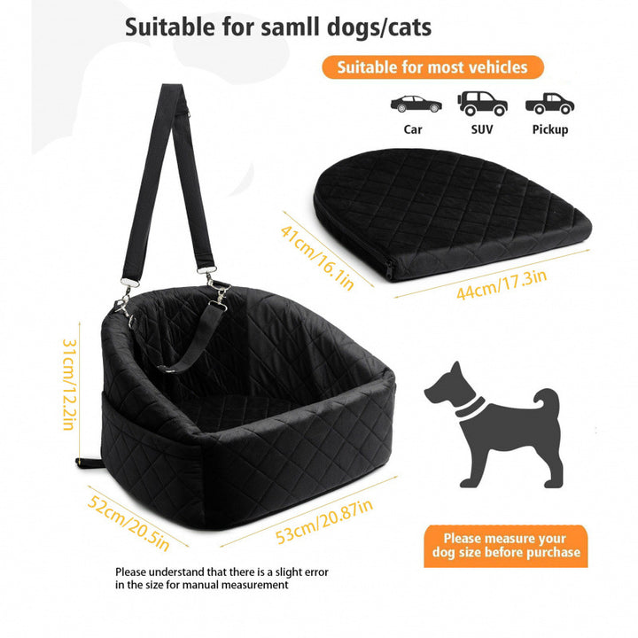 Pet Car Seat Bowlift