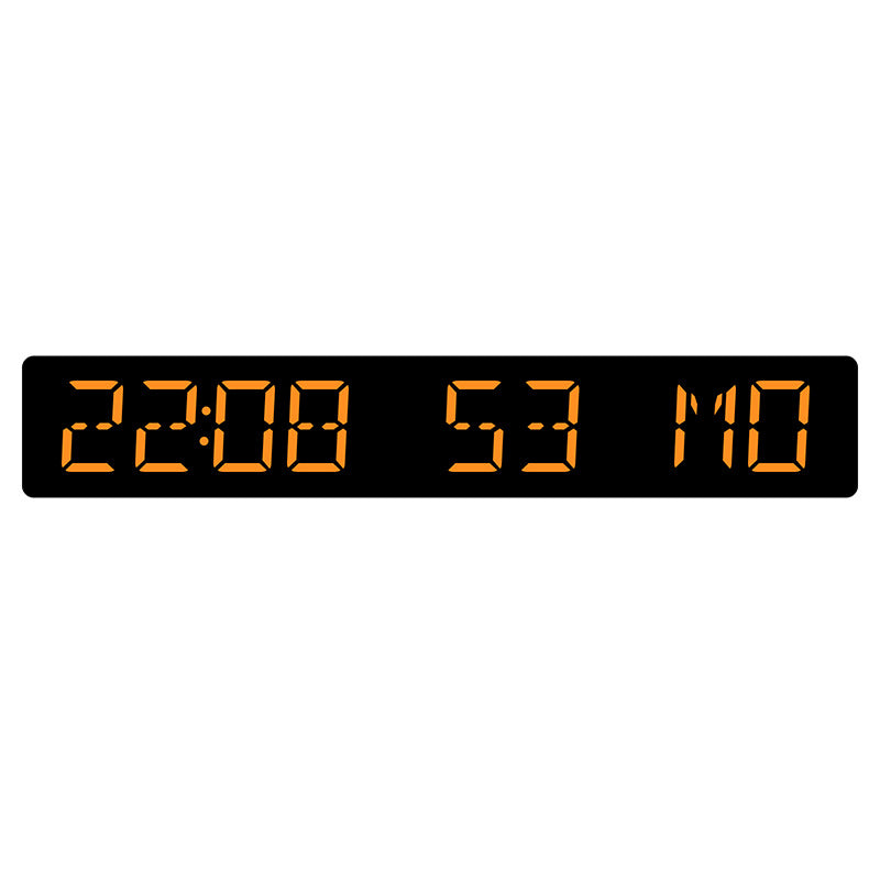 Digital wall clock with large LED display Bowlift