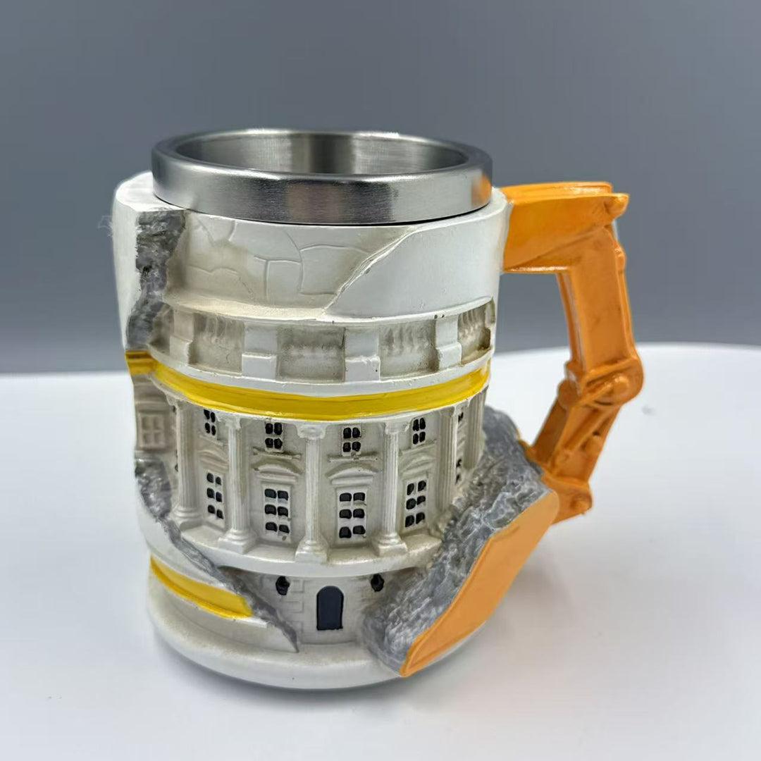Creative Construction Worker Mug Bowlift