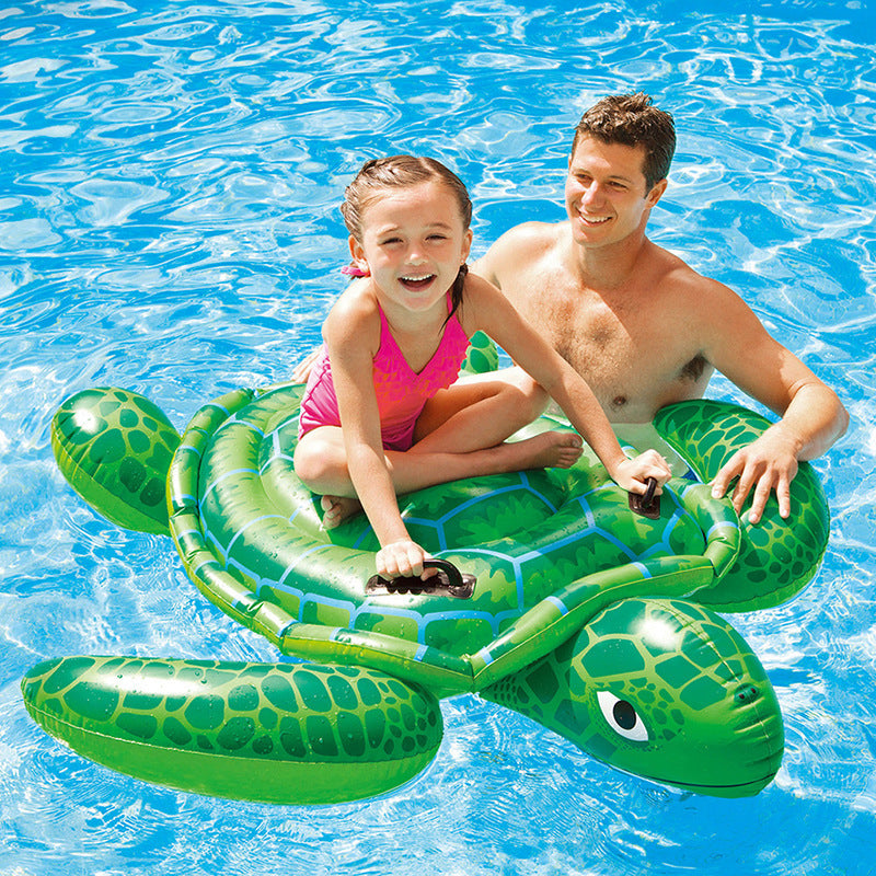 Women's Inflatable Swimming Ring with Watermelon Design Bowlift