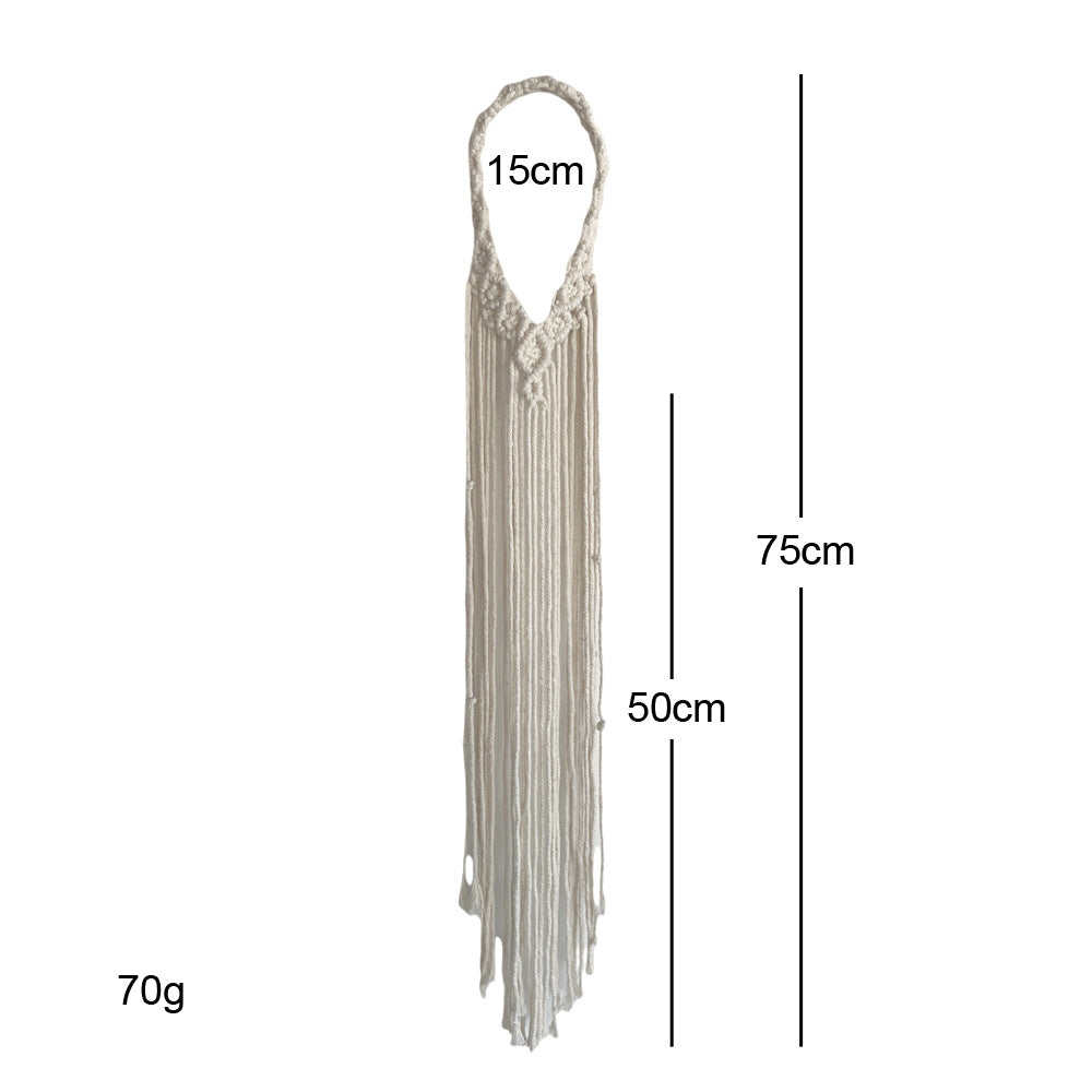 Macrame Decorative Wall Hanging Organizer Bowlift
