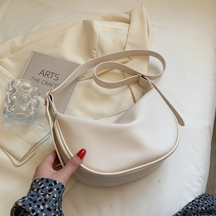 Minimalist Structured Shoulder Bag Bowlift