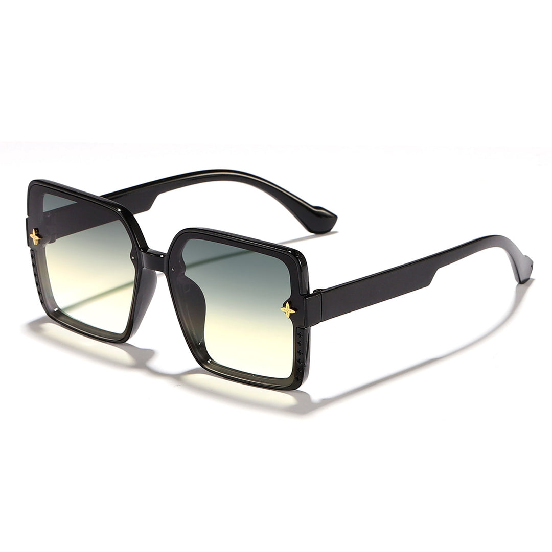 Women's square sunglasses with high-quality frame design and UV protection Bowlift