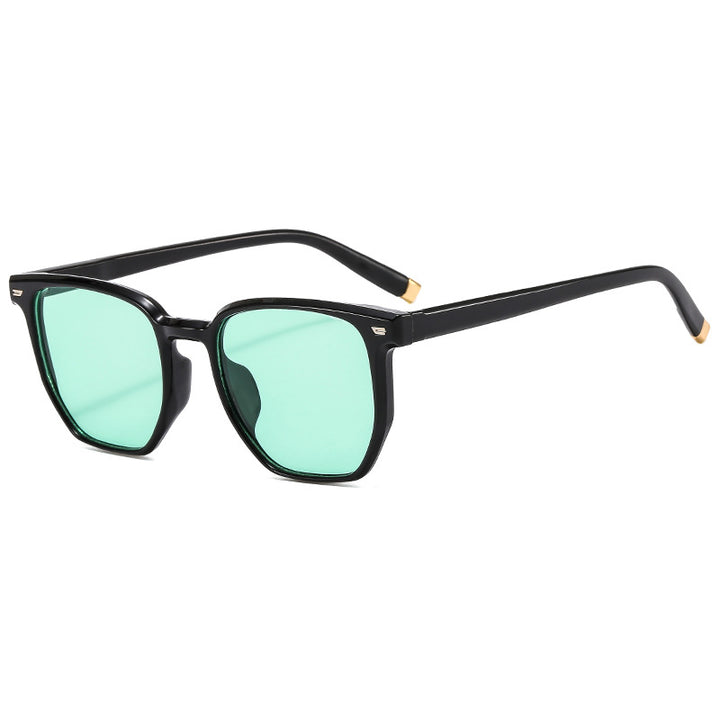 Women's fashionable transparent sunglasses in elegant hexagon design Bowlift