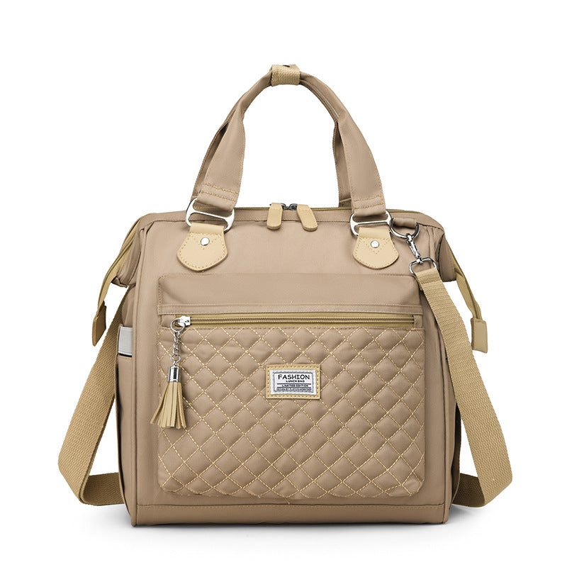 Structured Quilted Satchel Bag Bowlift