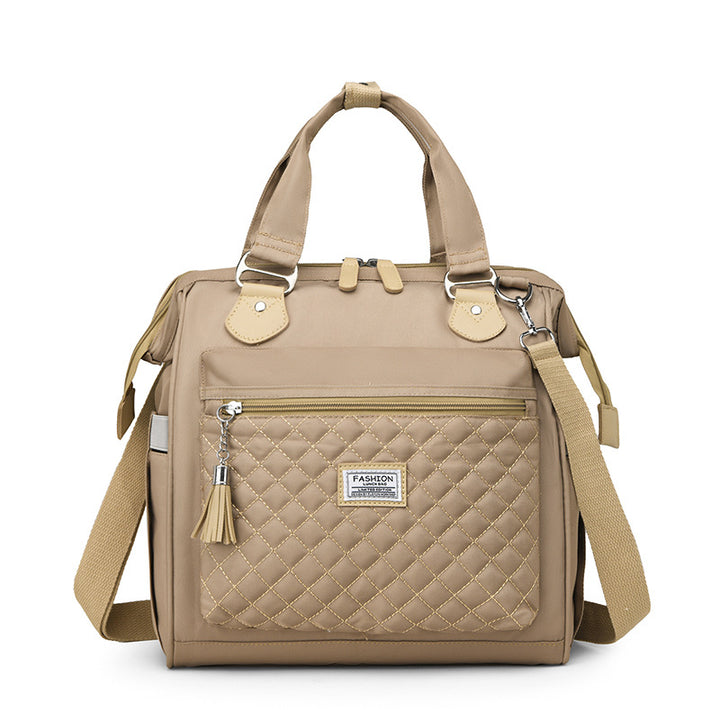 Structured Quilted Satchel Bag Bowlift