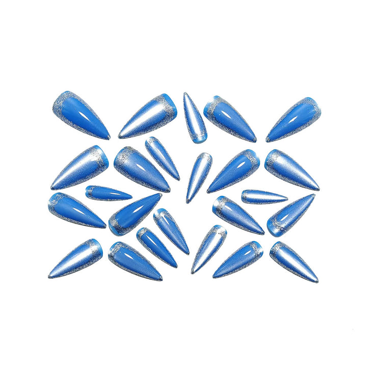 Creative artificial nails in elegant stiletto design Bowlift
