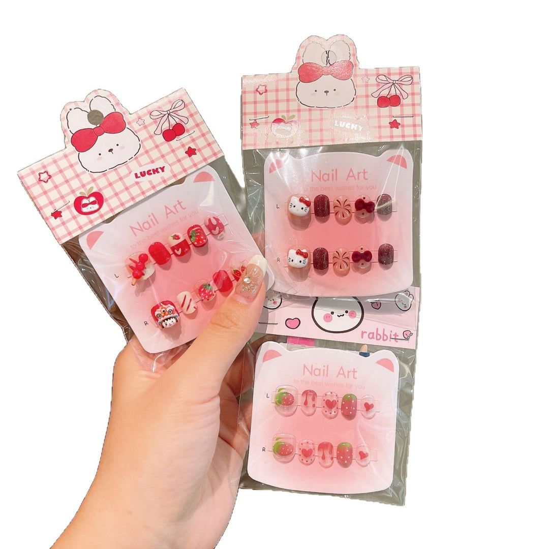 Creative Nail Art Set with Cute Bunny Design Bowlift