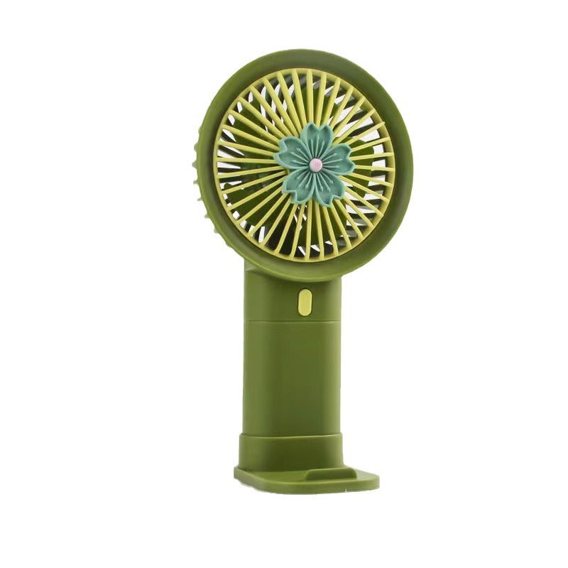 Creative Cartoon-Themed Handheld Fan Bowlift