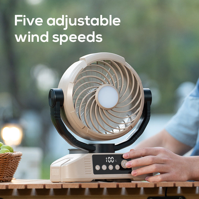 Portable Rechargeable Desk Fan Bowlift