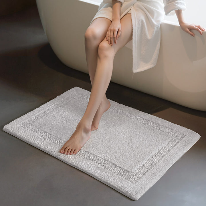Unisex Soft Plush Bath Mat Bowlift