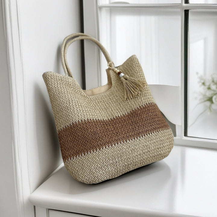 Handcrafted straw bag Bowlift