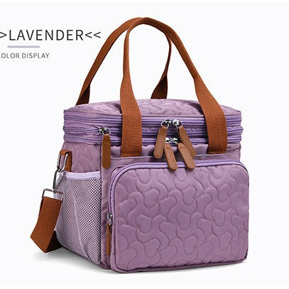 Insulated Multi-Compartment Lunch Tote Bowlift
