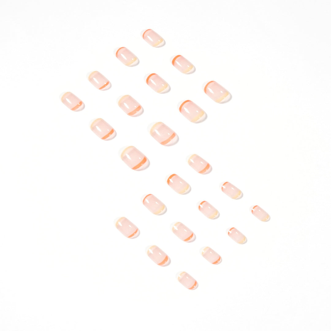 Elegant Nail Art with Bright Tips Bowlift