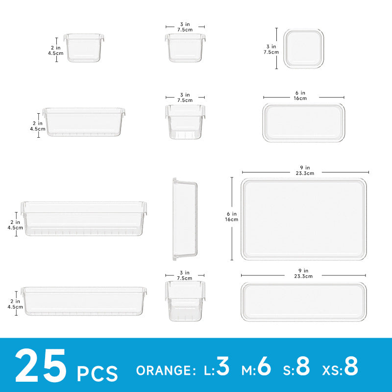 Clear Drawer Organizer Bowlift