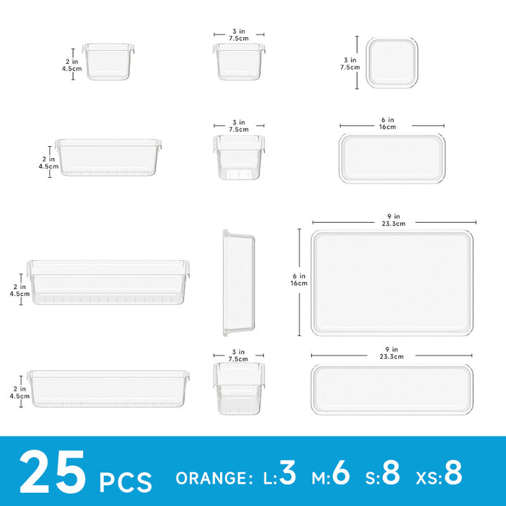 Clear Drawer Organizer Bowlift
