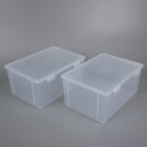 Stackable Clear Storage Bin Bowlift