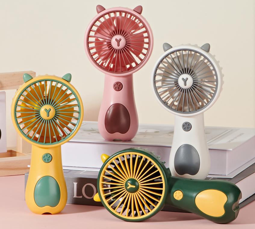 Unisex Portable Hand Fan with Animal Design and USB Charging Function Bowlift