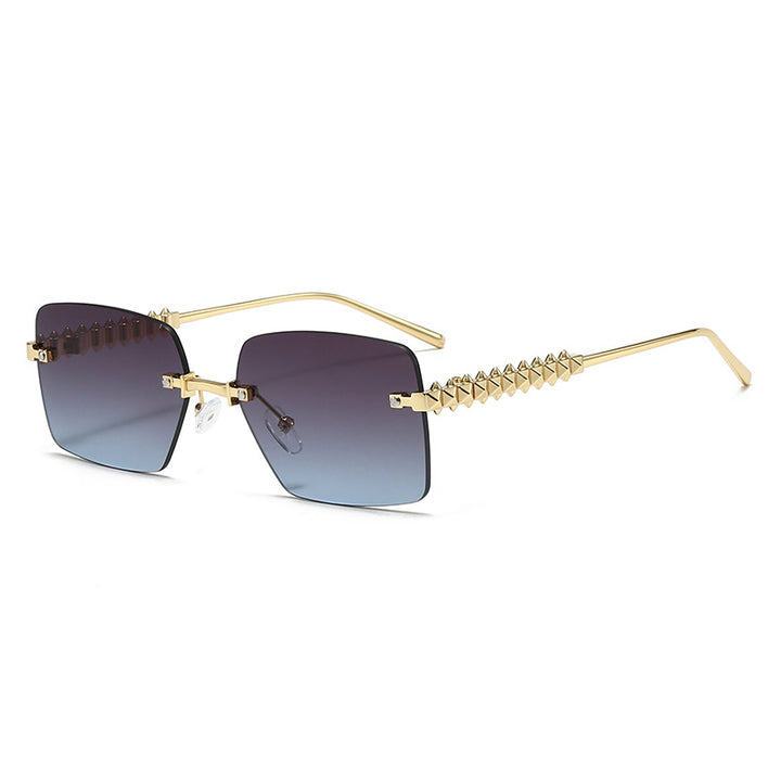 Women extravagant square glasses Bowlift