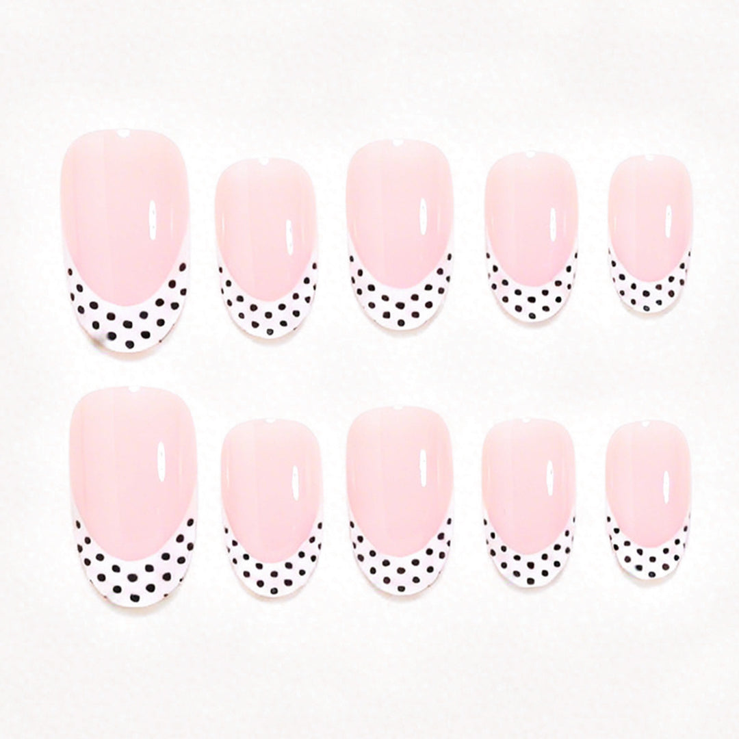 Stylish Polka Dot Nail Art Tips Bowlift