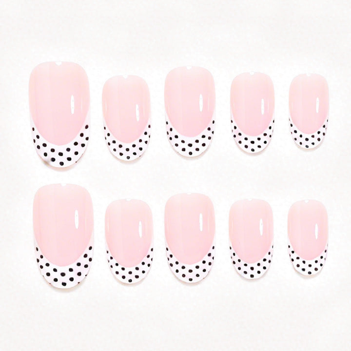 Stylish Polka Dot Nail Art Tips Bowlift