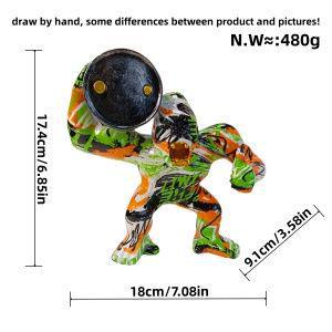Sporty decorative figure of a weightlifter Bowlift