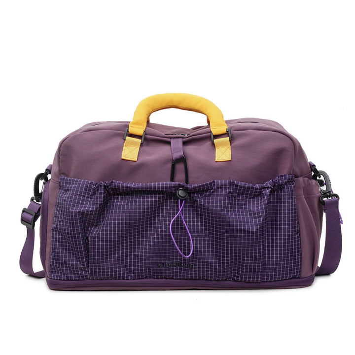 Multifunctional Sports Duffel with Reinforced Carry Strap Bowlift