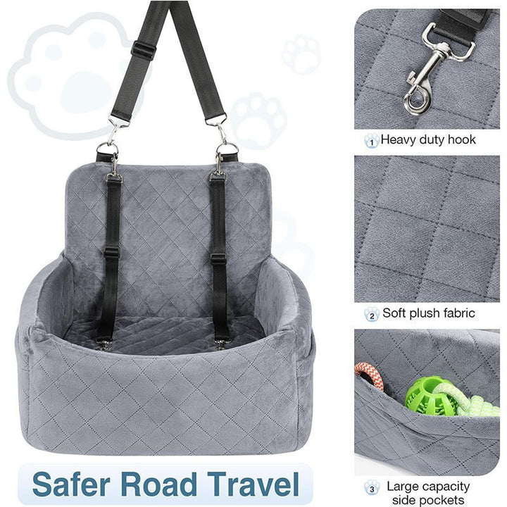 Dog Safety Car Seat Bowlift