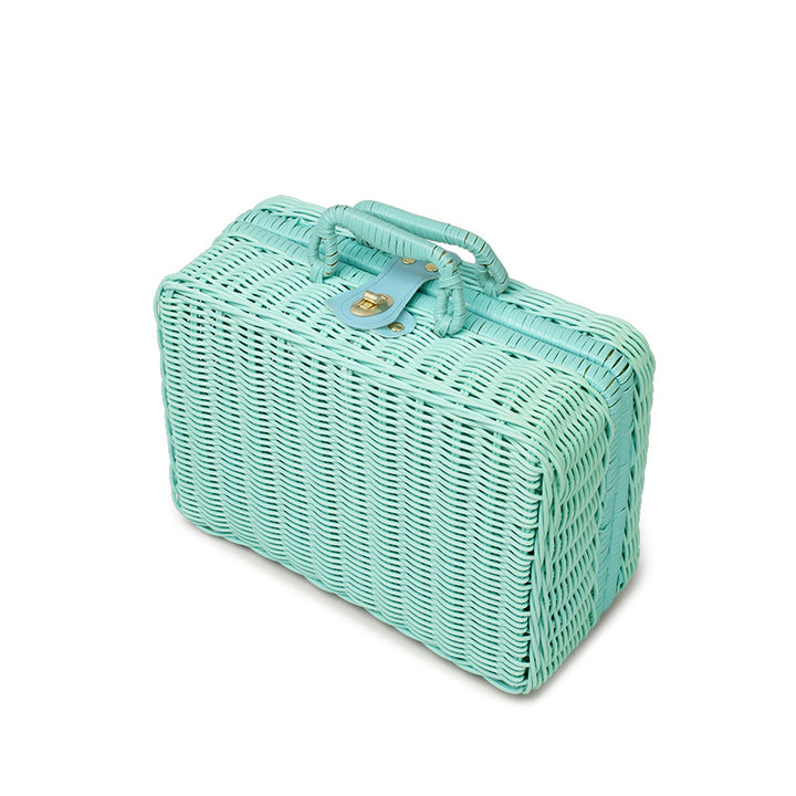 Chic Woven Storage Handbag Bowlift