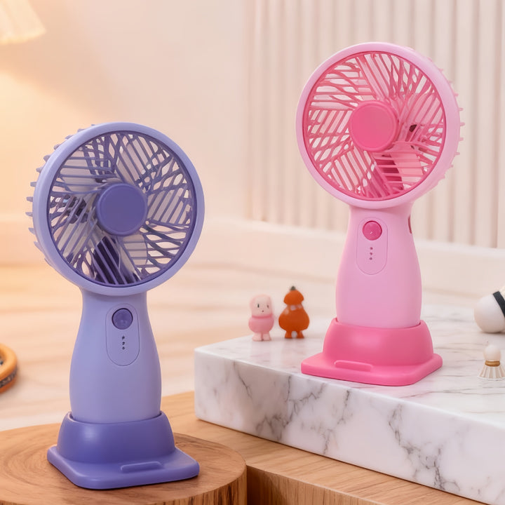 Women Portable Battery Fan with USB Connection Bowlift