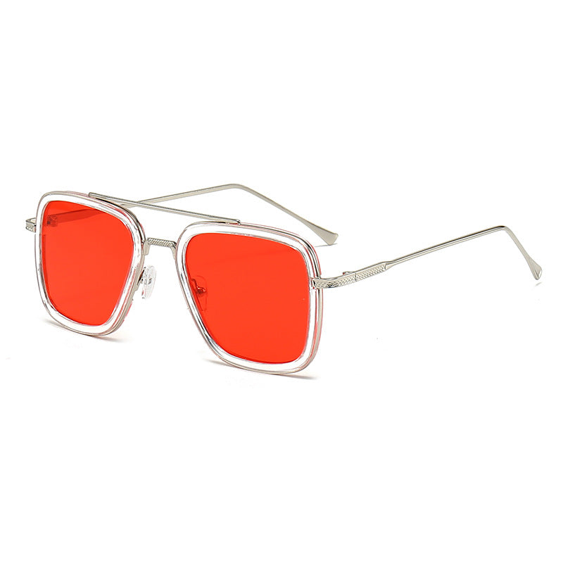 Women's stylish square sunglasses with metallic details Bowlift