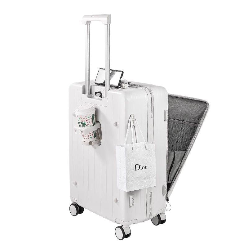 Premium Multi-Compartment Hard-Shell Suitcase Bowlift