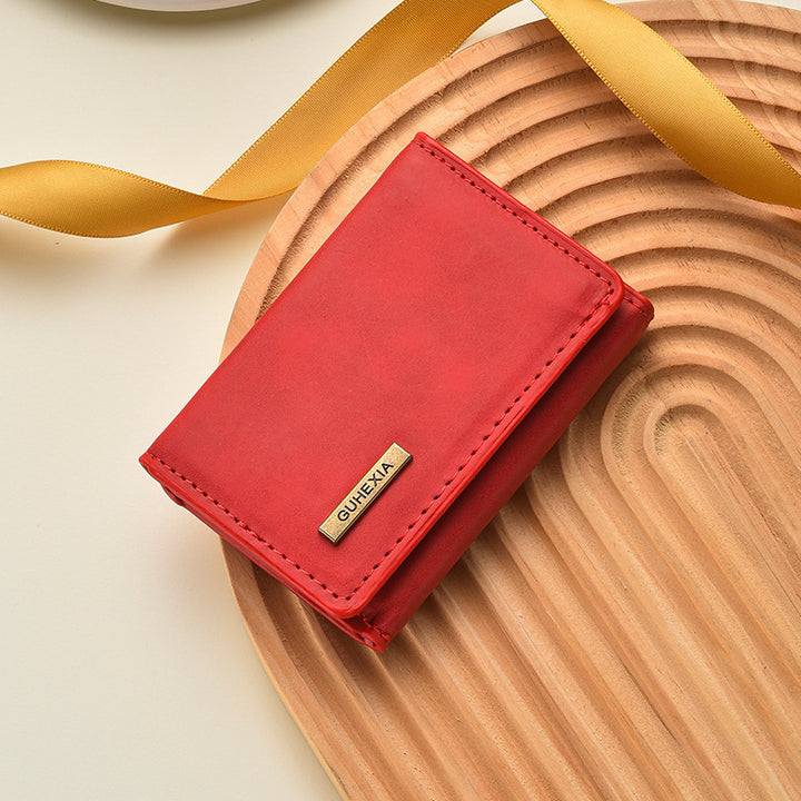 Premium Leather Card Holder Bowlift