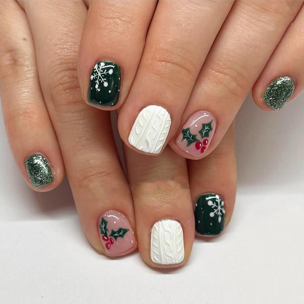 Winter-Themed Nail Art Set Bowlift