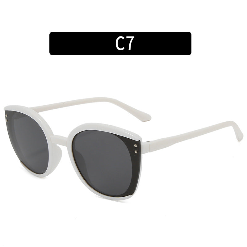 Stylish Oversized Geometric Sunglasses