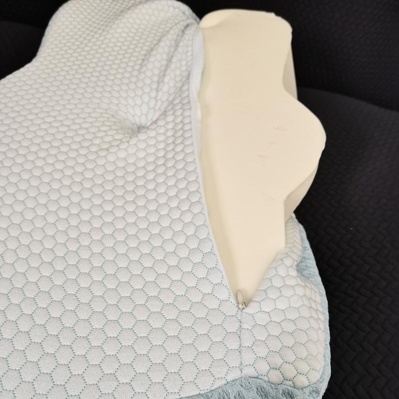 Ergonomic Neck Support Pillow with Breathable Comfort Cover Bowlift
