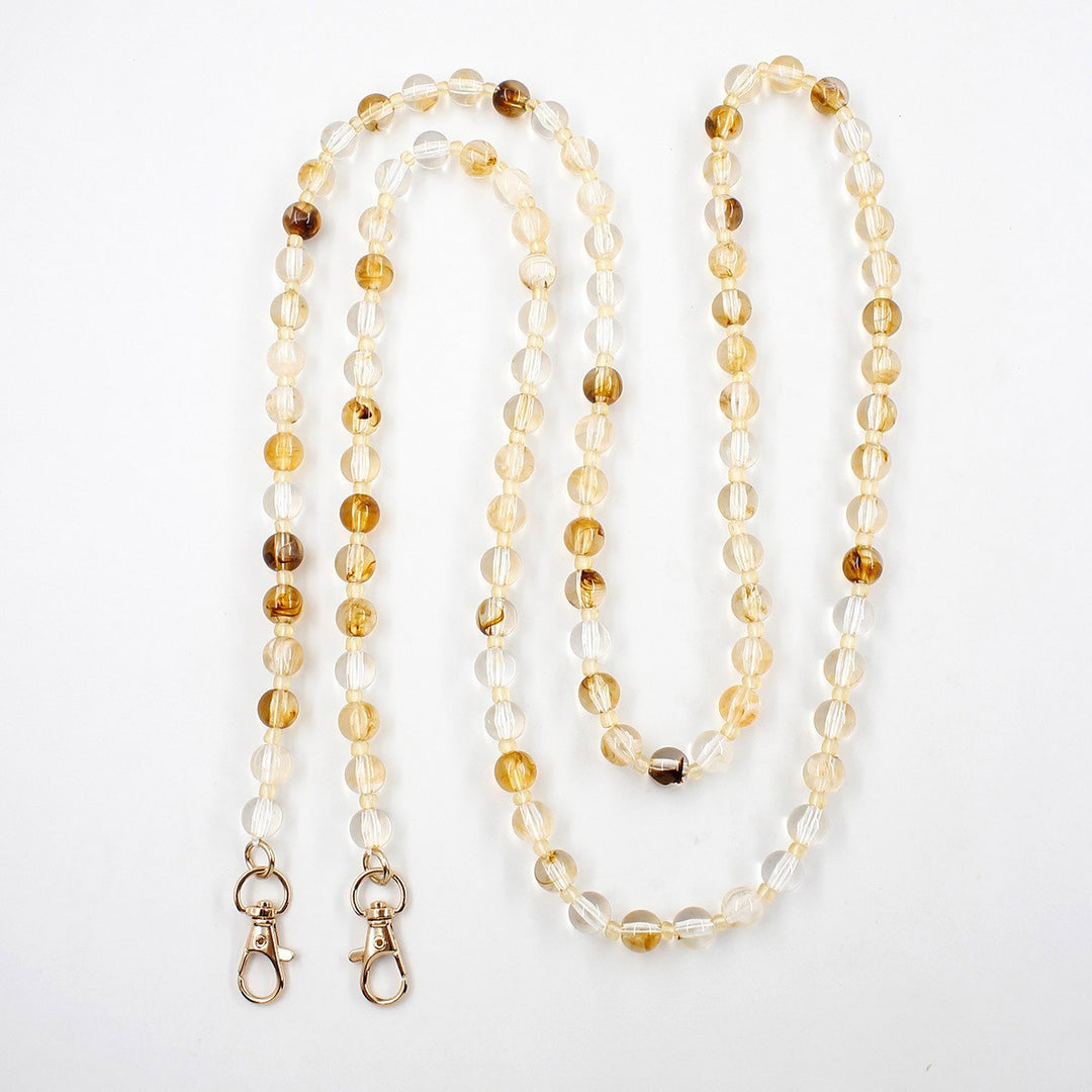 Stylish Pearl and Chain Necklace Bowlift