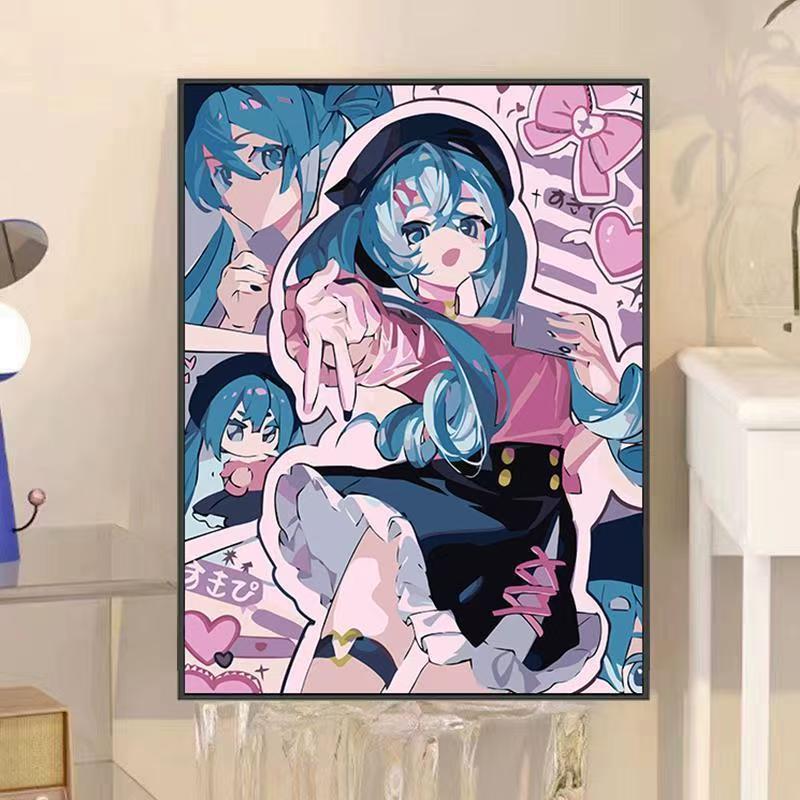 Anime-Inspired Decorative Wall Art Bowlift