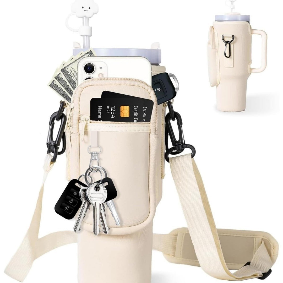Women's insulated bottle with versatile carrying bag Bowlift