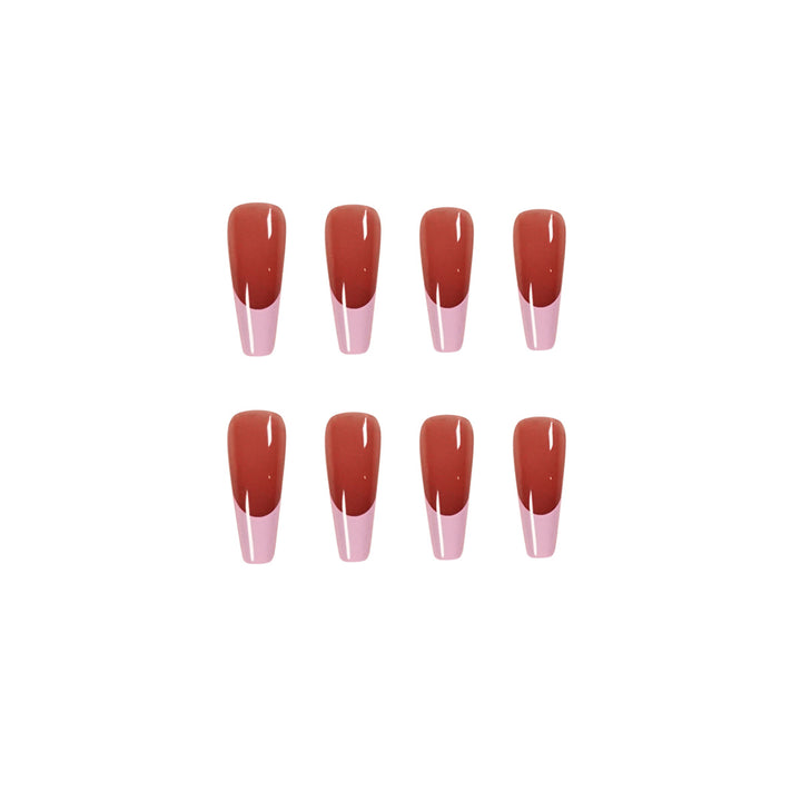 Artificial acrylic nails with elegant gradient Bowlift